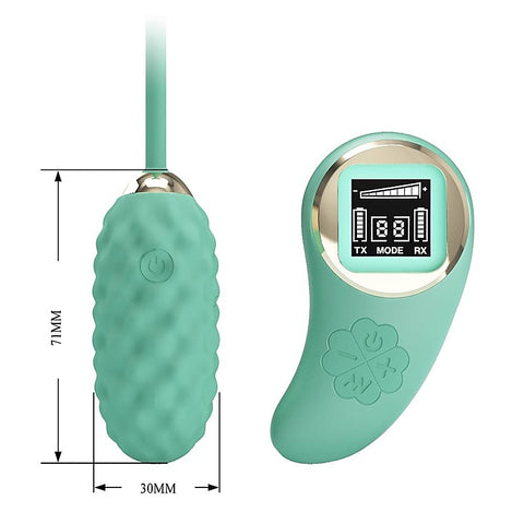 Vivian Remote Control 10 Functions Vibrating Love Egg