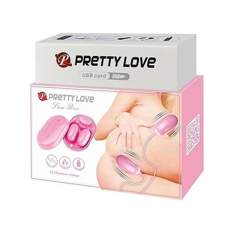 Pretty Love Fun Box 12 Function Vibrating Bullet by Baile