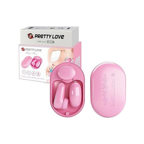 Pretty Love Magic Box USB Rechargeable Bullet & Stimulator