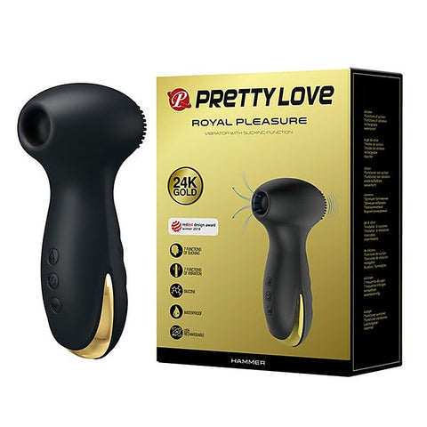 Pretty Love Hammer Rechargeable Clitoral Stimulator by Baile