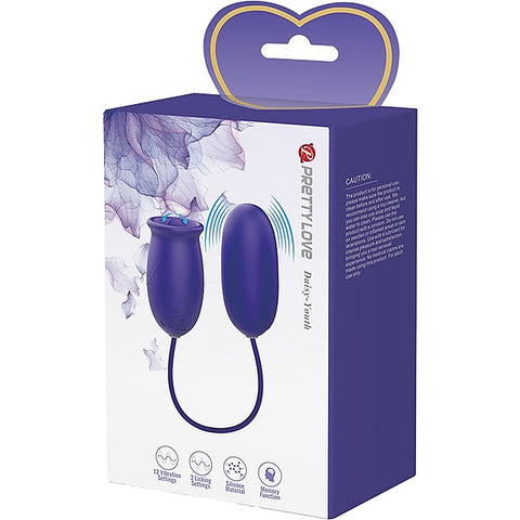 Pretty Love Daisy Youth Multi Function Vibrating Love Egg