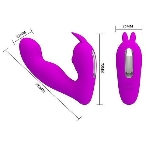 Rechargeable Josephine G-Spot and Clitoral Massager by Baile