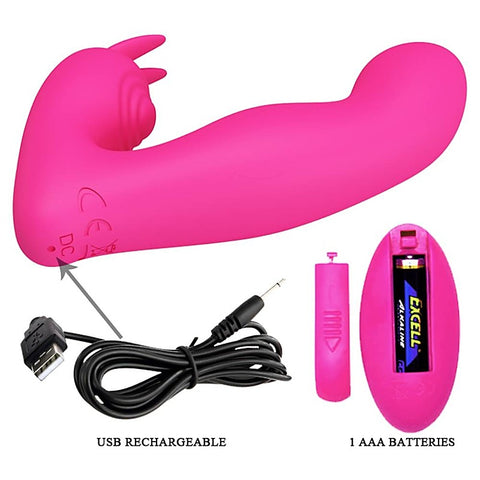 Rechargeable Josephine G-Spot and Clitoral Massager by Baile