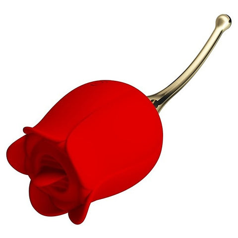 Pretty Love Rose Lover Rechargeable Tongue Licking Vibrator