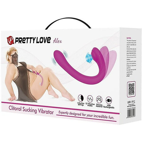 Alex Rechargeable Clitoral Sucking Vibrator by Baile