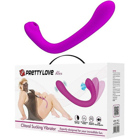 Alex Rechargeable Clitoral Sucking Vibrator by Baile
