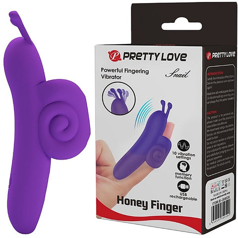 Snail Rechargeable 10 Function Clitoral Massager by Baile