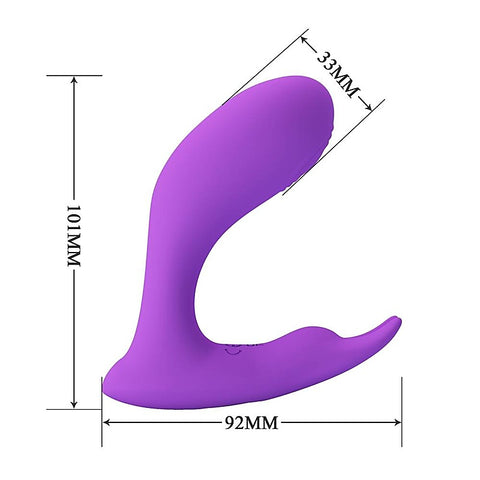 Idabelle 12 Functions Rechargeable Clitoral Stimulator