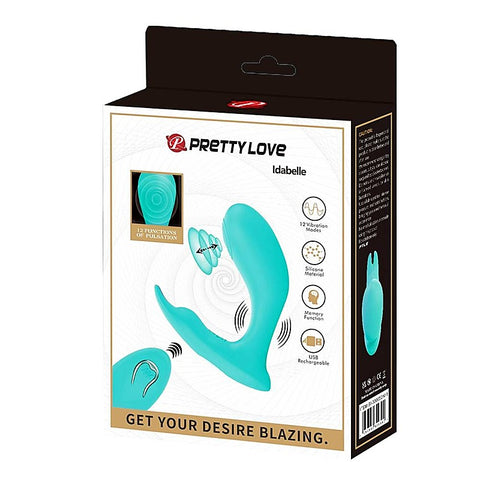Idabelle 12 Functions Rechargeable Clitoral Stimulator