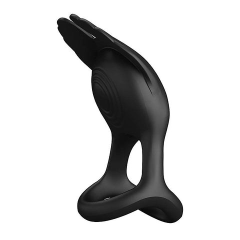 Silas 7 Functions Vibrating Silicone Penis Ring by Baile