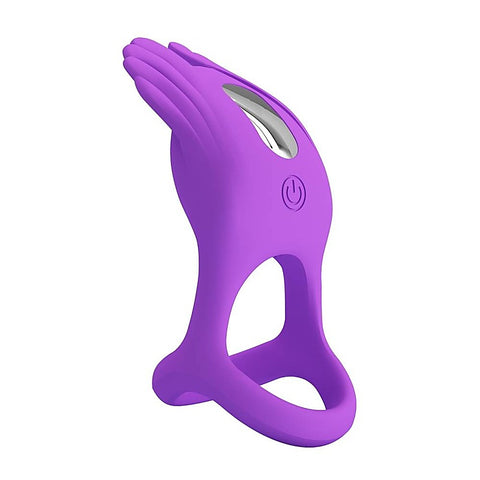 Silas 7 Functions Vibrating Silicone Penis Ring by Baile