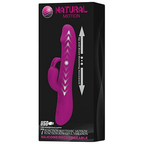 Natural Motion Thrusting Rabbit Vibrator by Baile