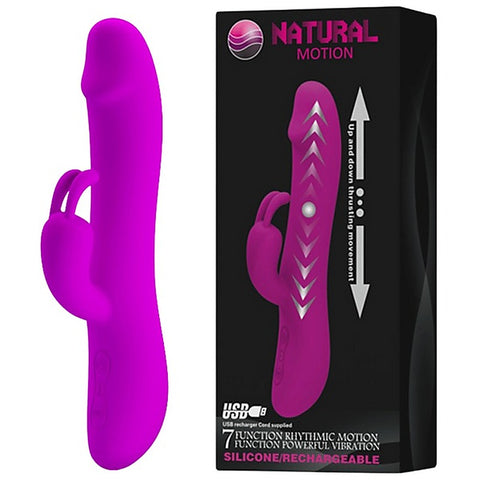 Natural Motion Thrusting Rabbit Vibrator by Baile