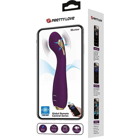 Pretty Love Hector App Control Rechargeable G-Spot Vibrator