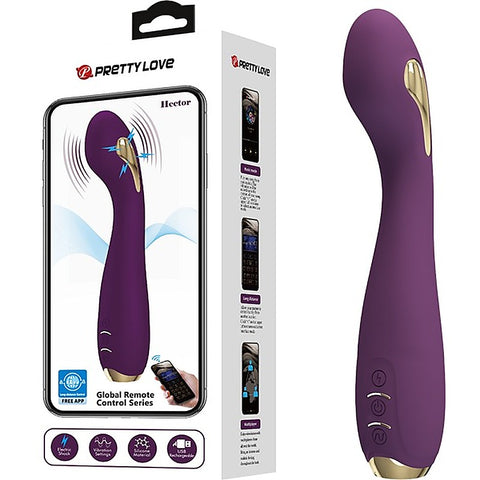 Pretty Love Hector App Control Rechargeable G-Spot Vibrator