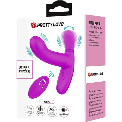 Pretty Love Geri Rechargeable 12 Function Vibrator by Baile
