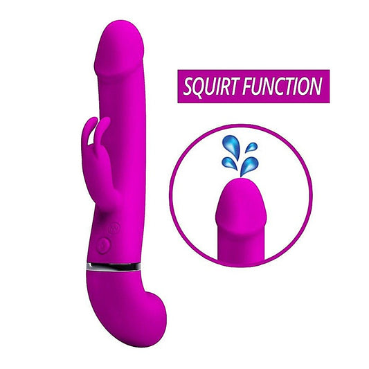 Rechargeable Squirting Henry Rabbit Vibrator by Baile