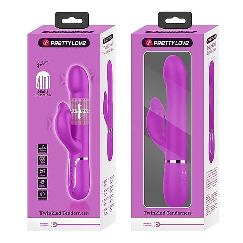 Pretty Love Falin 4 in1 Multi Function Rabbit Vibrator