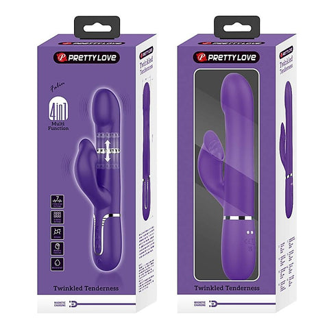 Pretty Love Falin 4 in1 Multi Function Rabbit Vibrator