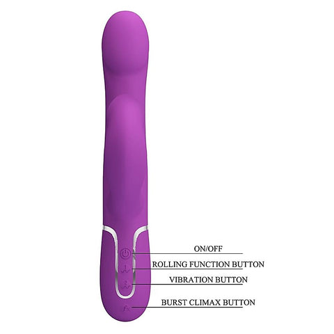 Pretty Love Falin 4 in1 Multi Function Rabbit Vibrator