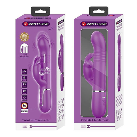 Pretty Love Coale 4-in-1 Multi-Function Twin Motor Rabbit