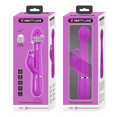 Pretty Love Dejon 3 in1 Multi Function Rabbit Ear Adult