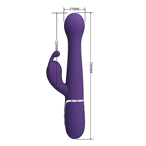 Pretty Love Dejon 3 in1 Multi Function Rabbit Ear Adult