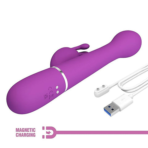 Pretty Love Dejon 3 in1 Multi Function Rabbit Ear Adult