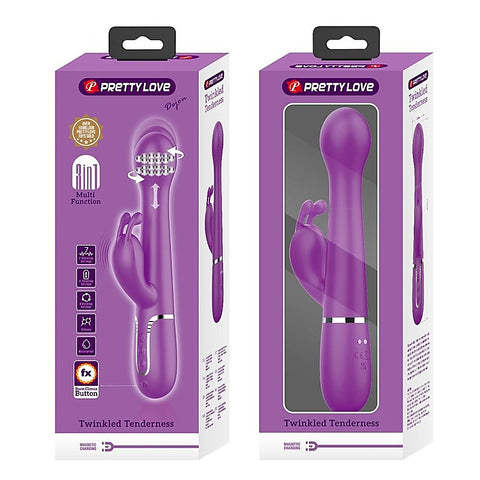 Pretty Love Dejon 3 in1 Multi Function Rabbit Ear Adult