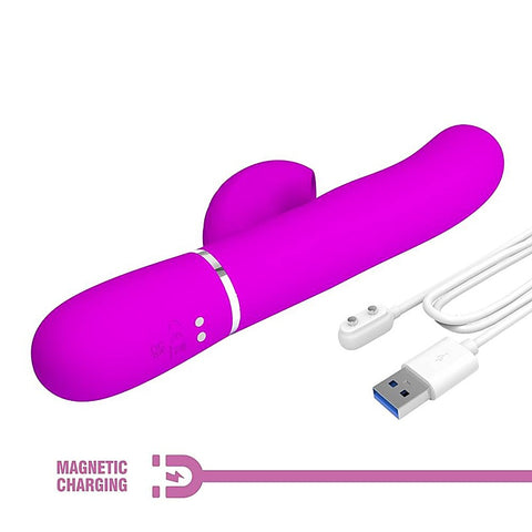 Pretty Love Perdita 3-in-1 Rabbit Vibrator by Baile