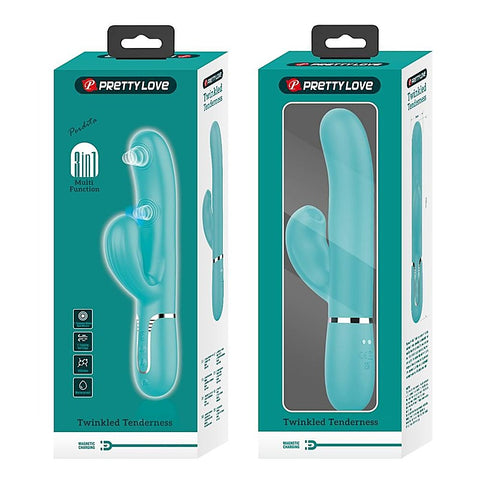 Pretty Love Perdita 3-in-1 Rabbit Vibrator by Baile