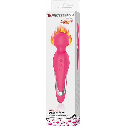 Pretty Love Michael Rechargeable Warming Body Wand Massager