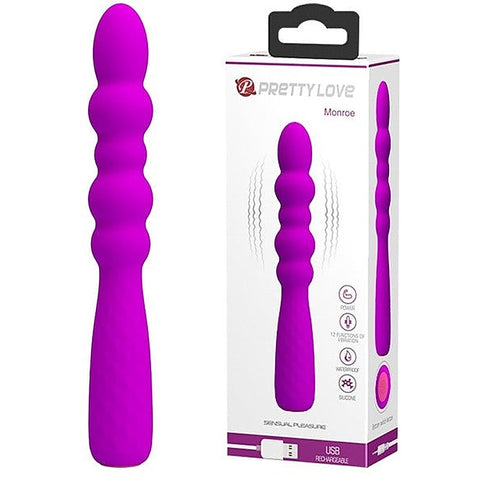 Pretty Love Monroe 12 Function Rechargeable G Spot Vibrator