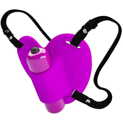 Pretty Love Heartbeat Vibrating Clitoral Massager by Baile