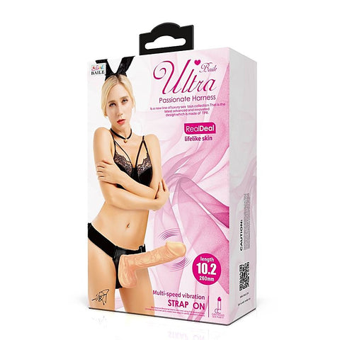 Ultra Passionate Strap On Harness Dong by Baile