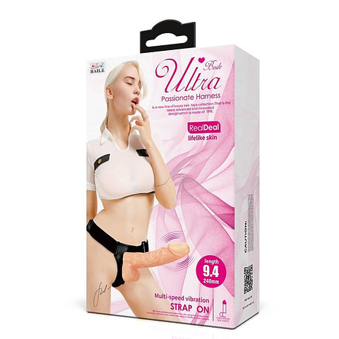Ultra Passionate Strap On Harness Dong by Baile