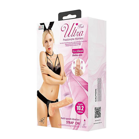 Ultra Passionate Strap On Harness Dong by Baile