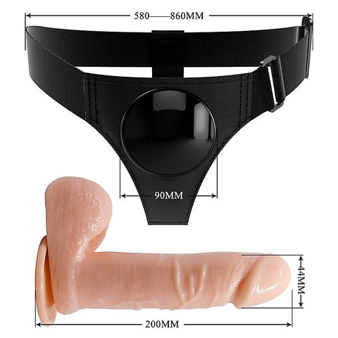 Pretty Love Universal Strap On Harness Dildo by Baile