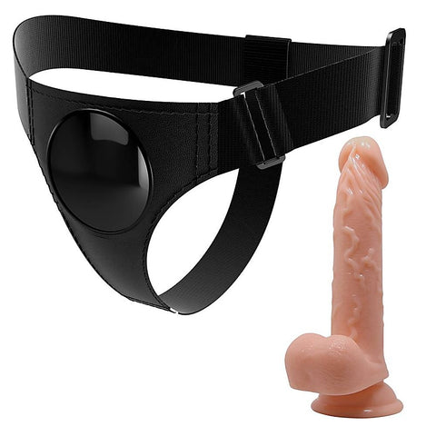 Pretty Love Universal Strap On Harness Dildo by Baile