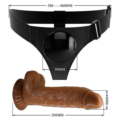 Pretty Love Universal Strap On Harness Dildo by Baile