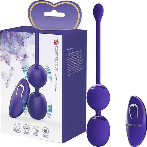 Pretty Love Willie Youth Remote Control Vibrating Love Egg