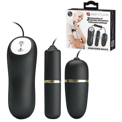 Double Vibro Bullets Massager by Baile