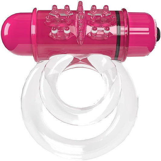 Double O 6 4B Low Pitch Bass Vibrating Cock Ring