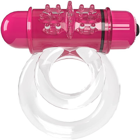Double O 6 4B Low Pitch Bass Vibrating Cock Ring