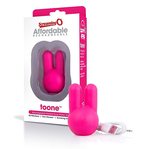 Toone Flexible Rechargeable Vibrator By Screaming O