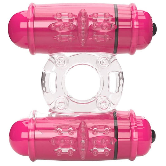 Double Wammy 4T High Pitch Treble Cock Ring by Screaming O