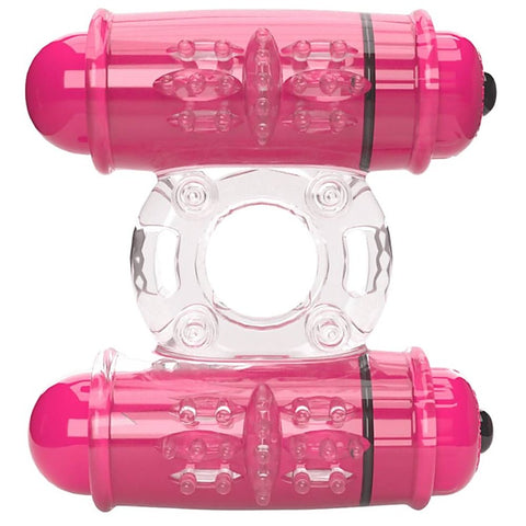 Double Wammy 4T High Pitch Treble Cock Ring by Screaming O