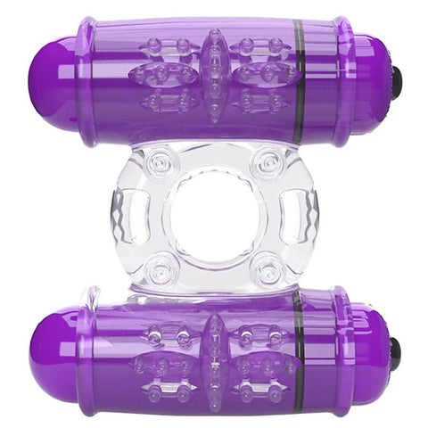 Double Wammy 4T High Pitch Treble Cock Ring by Screaming O