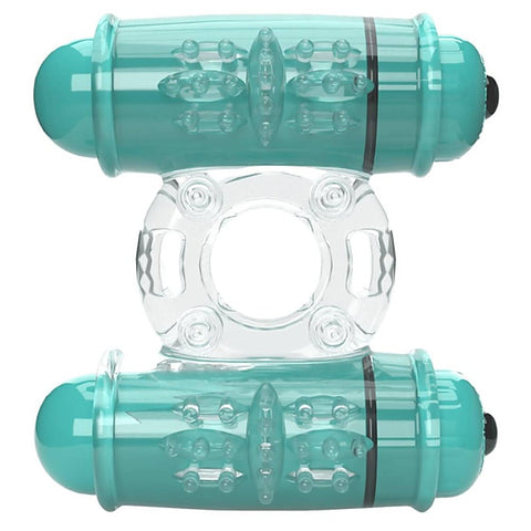 Double Wammy 4T High Pitch Treble Cock Ring by Screaming O