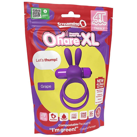 Ohare XL 4T High Pitch Treble Vibrating Cock Ring